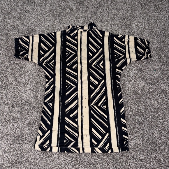 Emily McCarthy Toni Dress in Navy/Cream - Picture 5 of 5